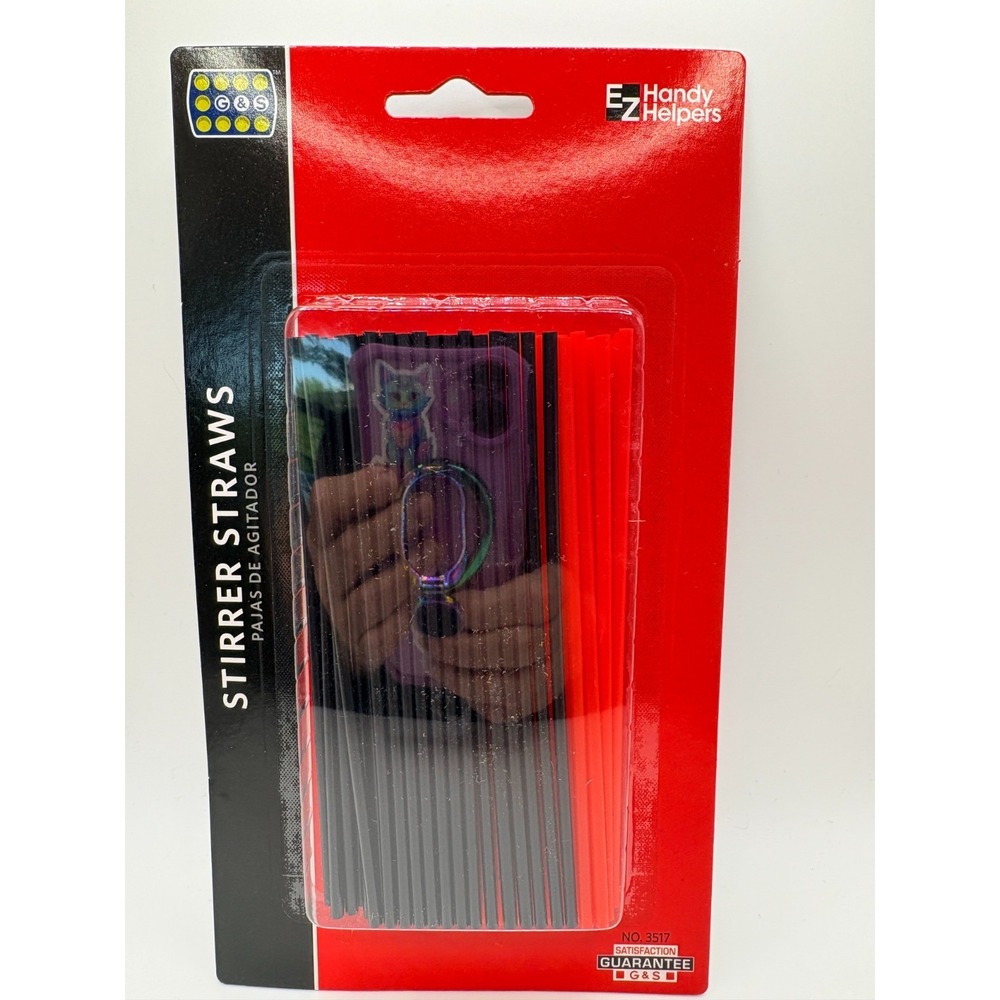 Stirrer Straws - Lot of 12 packs of 100 Straws